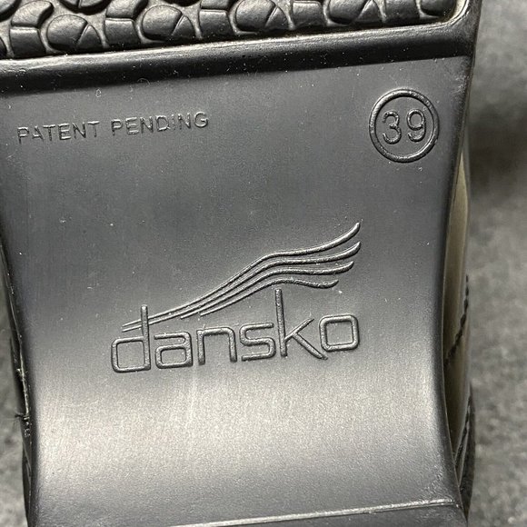 Dansko XP Professional Clog Women 39 / US 8.5-9 Black Patent Leather Work Career - Picture 10 of 13